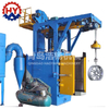 High Efficiency Automatic Airless Shot Blast Cleaning Machine for Alloy Wheels Including Pump Motor Engine Chain Abrators