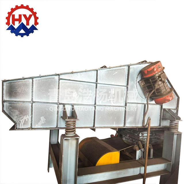 Customized Linear Vibrating Screen Sand Machine Screening Equipment Metal Casting Machinery